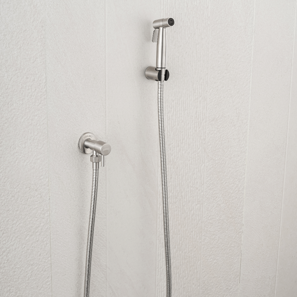 Douche hygiénique brossage en acier Hibera Grifers