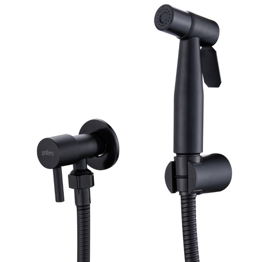 Douche hygiénique Black Toilet Abluo Coal Grife