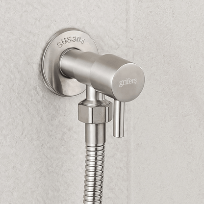 Douche hygiénique brossage en acier Hibera Grifers