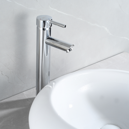 Mitigeur Lavabo Chromé Avec Bec Haut Et Ouverture À Froid - ALTADAT CROME GRIFERS