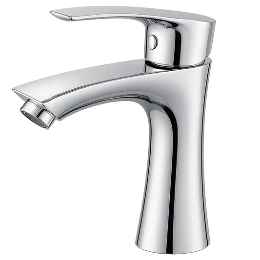 Robinet d'évier à bec bas chromé – ARCUS BASIS CHROME GRIFERS