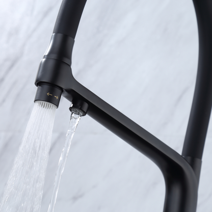 Robinet de Cuisine Osmose Flexible 3 Voies Noir – CALIGARUM COAL GRIFERS