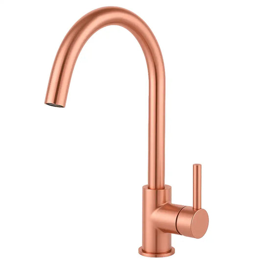 Robinet de cuisine à bec haut en or rose – CULINA ROSEA GRIFERS