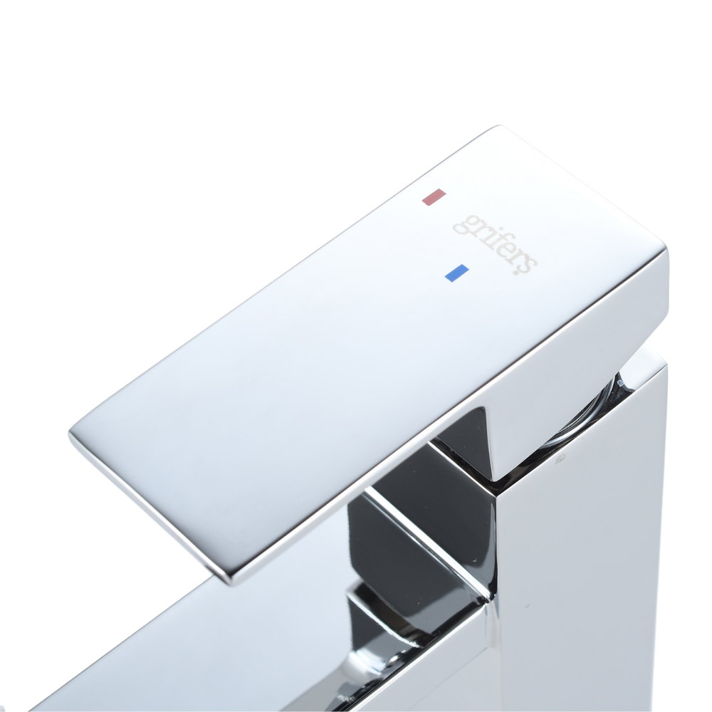 Mitigeur Lavabo Chromé Avec Bec Haut Et Ouverture À Froid - HUMILIS CROME GRIFERS