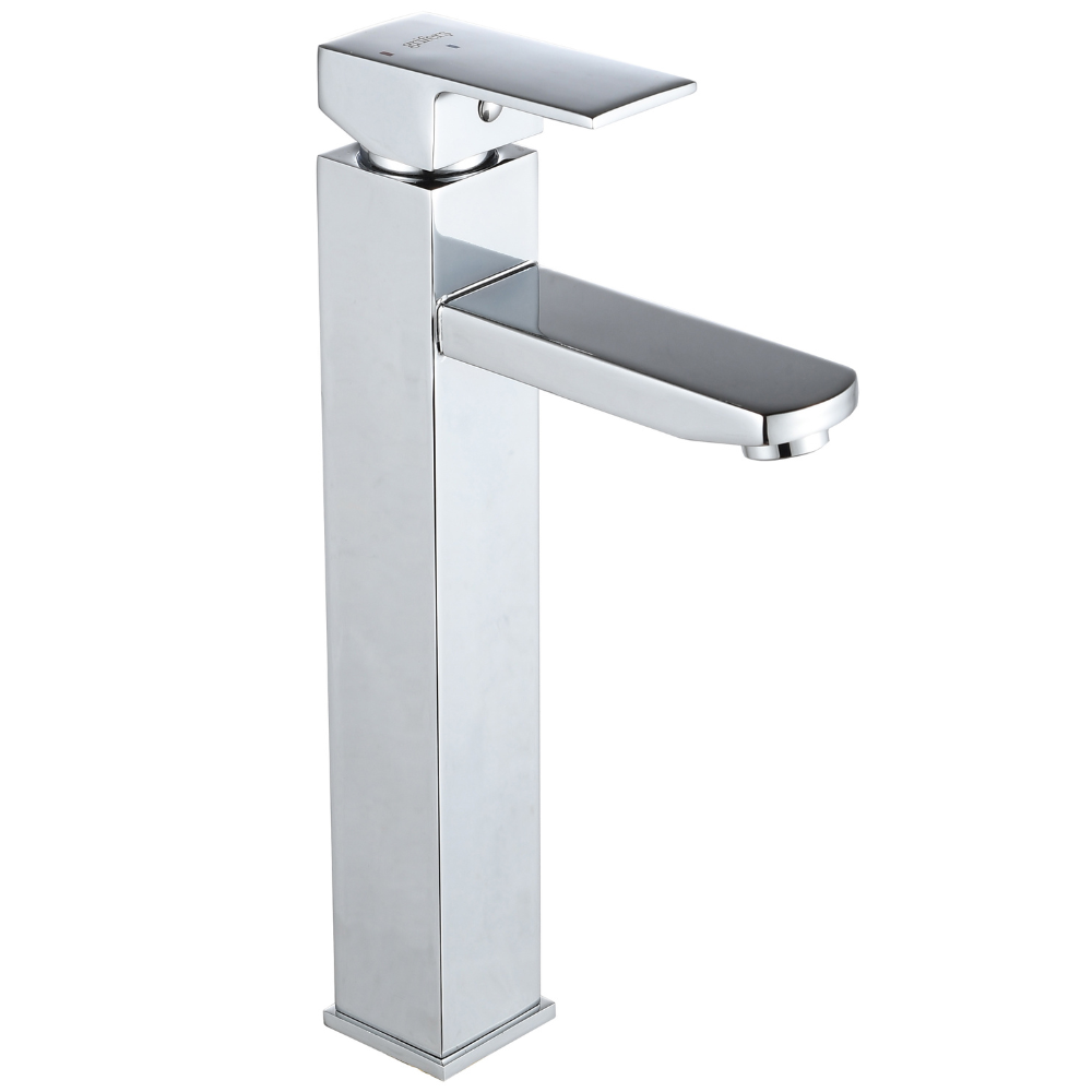 Mitigeur Lavabo Chromé Avec Bec Haut Et Ouverture À Froid - HUMILIS CROME GRIFERS