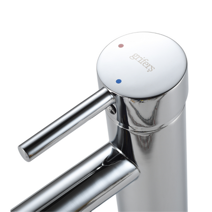 Mitigeur Lavabo Chromé Avec Bec Bas Et Ouverture À Froid - MODICU CROME GRIFERS
