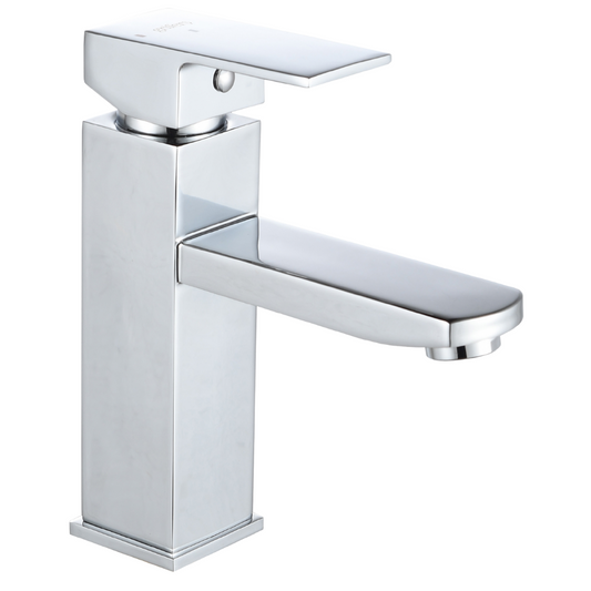 Mitigeur Lavabo Chromé Avec Bec Bas Et Ouverture À Froid - PARVA CROME GRIFERS
