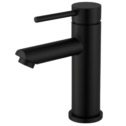 Mitigeur Lavabo Noir Bec Bas – ROUND BASIS COAL GRIFERS